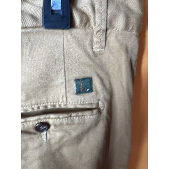 Zara Lab Mens Brown Khaki Chino Pants Jeans Size 32 - Picture 6 of 7